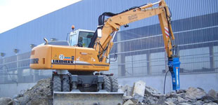 Mobilbagger Liebherr A 900 Litronic