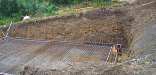 Baugrube in Bad Harzburg